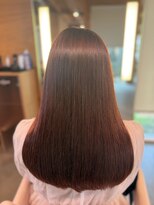 クティエ(Cuthie)&nbsp;#髪質改善#艶髪#ストレートロング#暗髪#20代#30代#40代