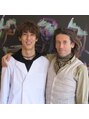 美容室 ジュランス 花園本店(樹蘭子)&nbsp;世界的ヘアクリエーター ジュリアン・ディス氏と☆NYにて。