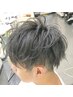 《メンズ限定》デザインカット+アロマカラー+育毛促進スパ￥11900
