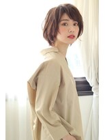 フェリア 緑地公園(FERIA)&nbsp;大人可愛いショートボブ ラフウェーブ （2）