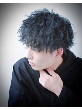 シン(syn) ワイルドツーブロックセミウエットマットビジカジ