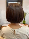前下がりショートボブ