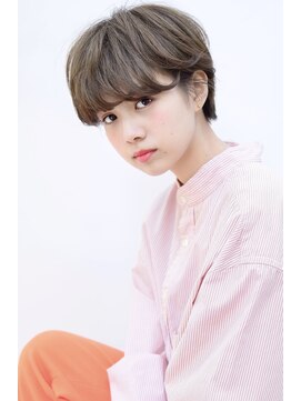 ロロ(ro-ro) plumyイルミナx外ハネボブxアッシュブラウンxネオウルフ