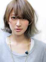 モードケイズ 相模大野店(MODEK's)&nbsp;【MODEK's 相模大野】斜め小顔バング×くびれセミディ