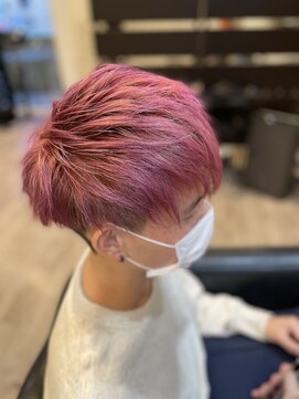ピンク マッシュ L アトム Atom のヘアカタログ ホットペッパービューティー