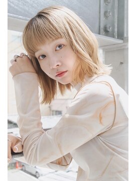 ハバナ 天神(HAVANA) ハイライトマロンベージュ×大人かわいいくびれボブ