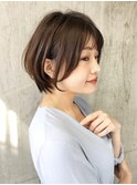 【SiSTA】田中大人かわいい耳かけくびれショートボブ