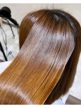 ザ ラブズ ラフズ ヘアー 本店(the loves laughs hair) 【LL式ストレート】×ミディアムレイヤー