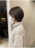 女性らしい柔らかいショート