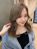 ロンドアジュール 横浜(Lond azur) 韓国風顔周りレイヤースタイル【ami】