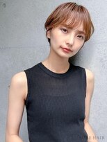 オーブ ヘアー カラ 今福鶴見店(AUBE HAIR cara) 20代・30代_小顔丸みショート