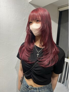 ストラト(STRAT) deep red × layer / MIHO