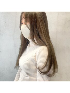 ミント(mint) 【ブリーチなしで作る淡いオリーブベージュ◎】