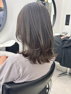 ヒビヲ(HIBIO) 脱白髪染めハイライトカラー 白髪ぼかし 白髪染め ブリーチ 30代