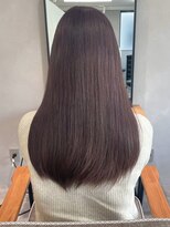 ミュラ(mulah)&nbsp;ラベンダーベージュブリーチカラー＊ハイトーンストレート