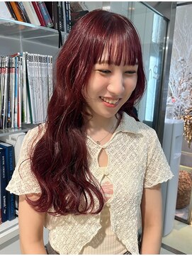 ポピンズ(poppins) ワインレッドカラー