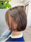 【ONE CONCEPT】大人女性のための『ボブ×イヤリングカラー』