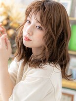 カバーヘア ブリス 志木南口駅前店(COVER HAIR bliss)&nbsp;韓国風くびレイヤー外ハネロブウェットヘアc5志木20代30代40代