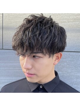 カインド 南青山(hair&make up KIND) 波打ちパーマ 波巻きツイストスパイラル ミディアムゆるめパーマ