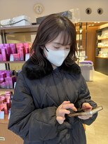サラビューティーサイト 志免店(SARA Beauty Sight) 【琉希也style】小顔ボブ/ウェーブ巻き