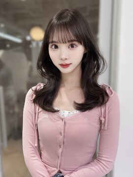 ヴェイナゴヤ(VEYY. nagoya) ミディアムレイヤー/韓国ヘア/顔周りカット