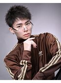 短髪ソフトツイスト　～ダウンバング～