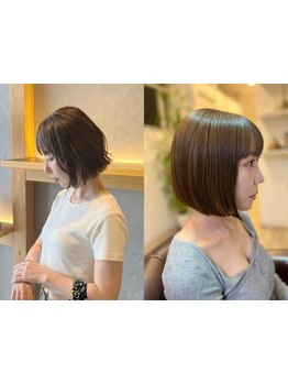 【鶴屋0分】シルエットを重視した繊細なカット技術で、伸びても扱いやすい似合わせショートに仕上げます◎