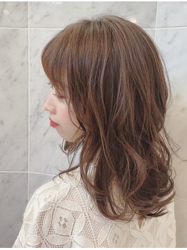 ディープブレス(Deep breath) 大人可愛いミディアムレイヤー