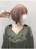 【GEEKS渋谷】ベージュ/ミルクティー/初ブリーチ/淡い/透明感/夏