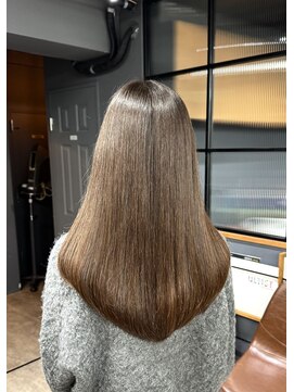 ロフティー 清澄白河(LOFTY) 赤み消し上品艶カラー/透明感／髪質改善/ふんわり柔らかい