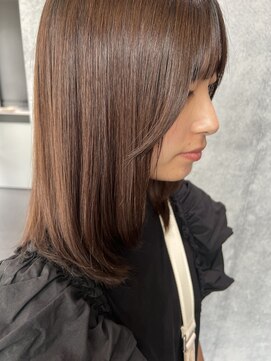 ヘアーサロン ウノ 新百合ヶ丘(hair salon UNO) 透明感ベージュ