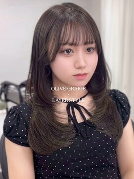 ジィルム(XELM) 韓国レイヤーカット/ブリーチ/レイヤーカット/ハッシュカット/