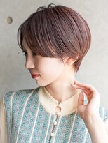 カライング(ing)&nbsp;大人可愛い20代30代40代黒髪前下がりひし形小顔ボブ丸みショート