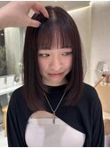 深め高発色カシスカラー