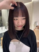 マイル 渋谷(mile)&nbsp;深め高発色カシスカラー