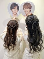 フーバイケンジ(fuu + KENJE)&nbsp;ペアで可愛いリボンヘアアレンジ☆/大谷