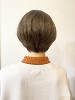 モリオ フロム ロンドン 成増店&nbsp;【morio成増/一戸】大人かわいい耳かけショートボブ