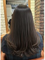 ヘアメイク フレンシア(hair make flencia)&nbsp;潤いキープ！シルキーグレージュ【051スタイル】