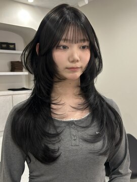 デディトゥ(dedyto) 札幌大通レイヤーカットハッシュカット髪質改善韓国ボブ顔周り