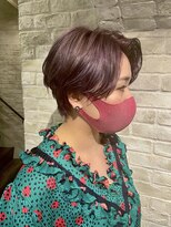 オーク ナチュリ(OAK×NACHUL) ハンサムショート ショートボブ ラベンダーベージュ