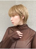 ハンサムショート/丸みショートボブ/20代30代40代50代/顔周り