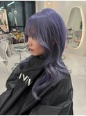 色落ちまで綺麗なラベンダーアッシュ