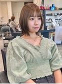似合わせミディアムレイヤースタイル
