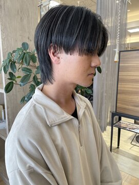 アンドファインヘアービューティー(AND FINE hair beauty) ハイライトセンターパート