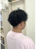 メンズ　スパイラルパーマ
