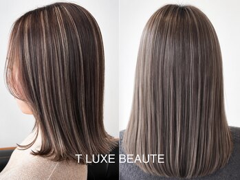 ティー リュクスボーテ(T LUXE BEAUTE)の写真/艶髪に特化したケアで理想の美髪へ◇理容師によるレディースシェービングもお任せください。