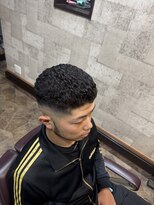 ストローヘアー(STRAW hair)&nbsp;スキンフェード×濡れパン