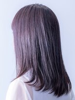 ダブル(DOUBLE) ハッシュカットグレージュデザインカラーツートーンカラー高松