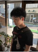 ルーズショートパーマ