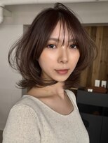 バベル 西宮(BABEL)&nbsp;秋冬にオススメ！ミディアムレイヤー/ショコラブラウン